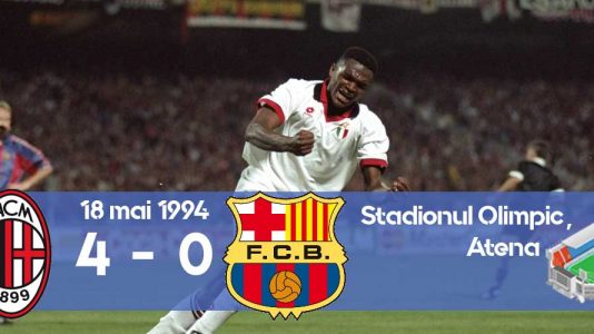 Finala Champions League 1993 1994 Ac Milan vs Barcelona