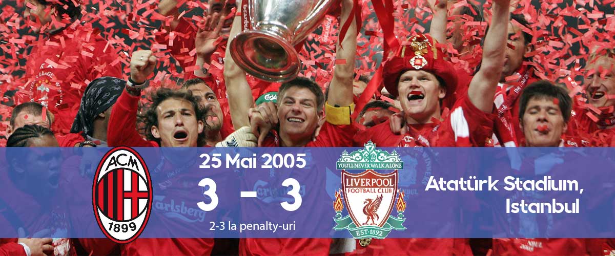 Finala Champions League 2005 - AC Milan vs Liverpool