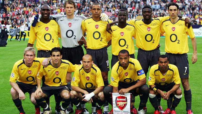 Echipa de start Arsenal in finala Champions League de la Paris